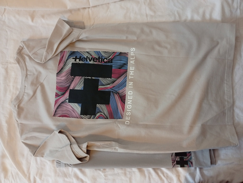 Helvetica short t-shirt  Limon