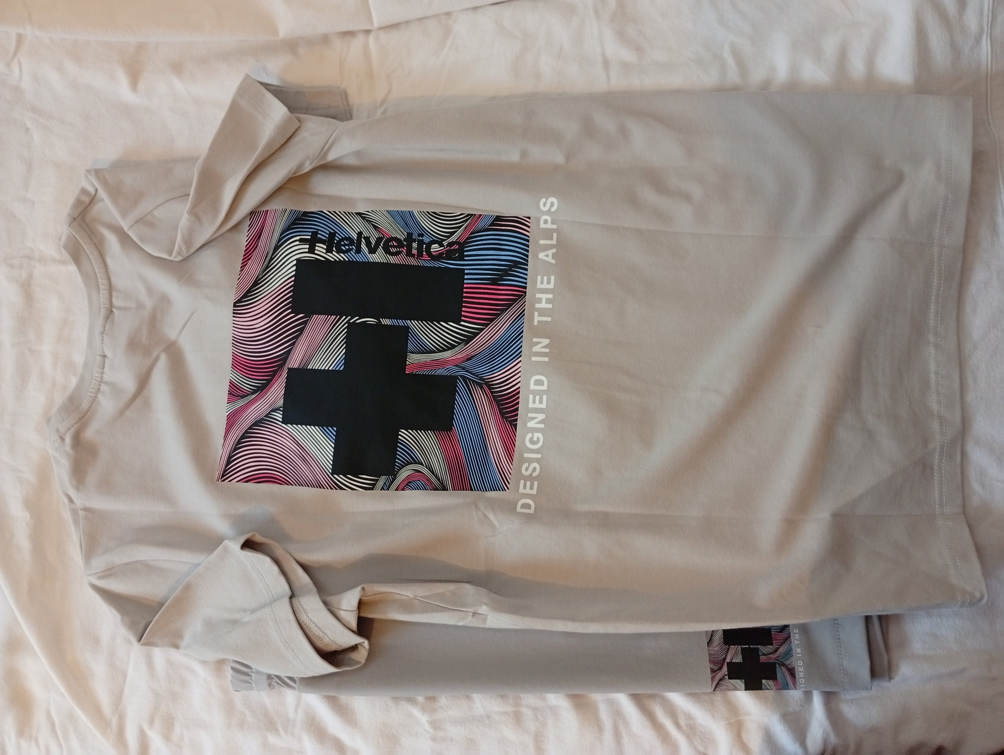 Helvetica short t-shirt  Limon