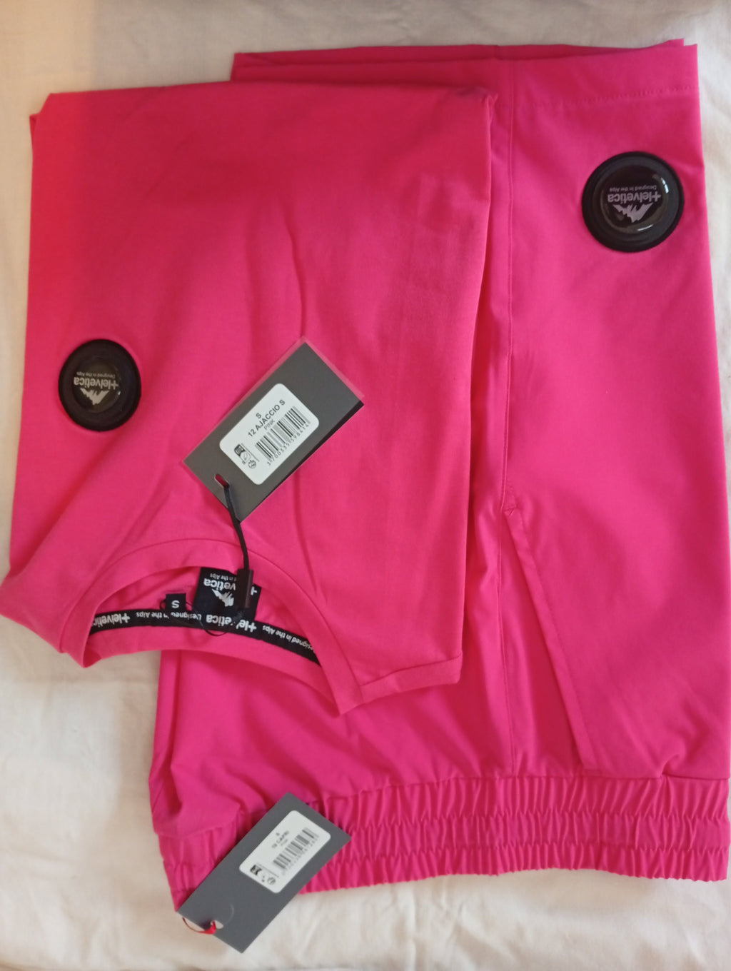 Helvetica short t-shirt Ajaccio/capri